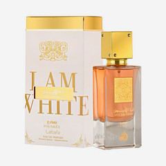 Lattafa I AM WHITE Poudree Ana Abiyedh Eau de Parfum Spray 2.0 fl oz