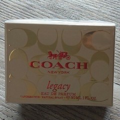 NEW & SEALED COACH LEGACY EAU DE PARFUM EDP PERFUME 1 FL OZ / 30 mL AUTHENTIC