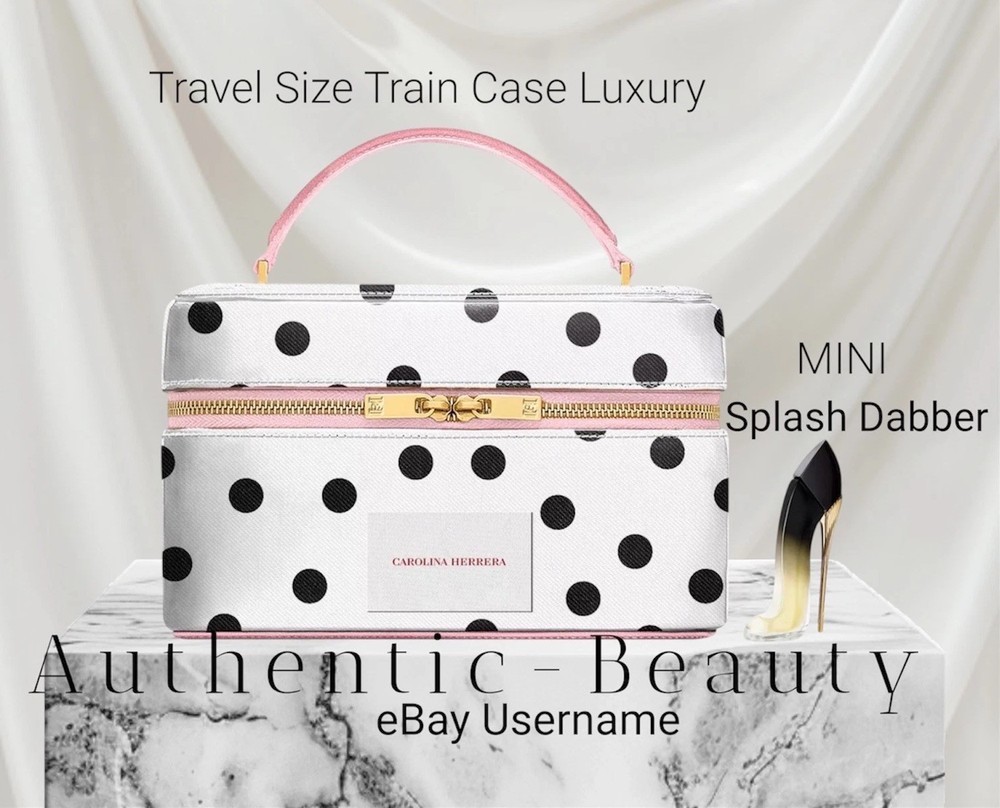 CAROLINA HERRERA New York GOOD GIRL JASMINE ABSOLUTE Train Case Luxury Gift Set