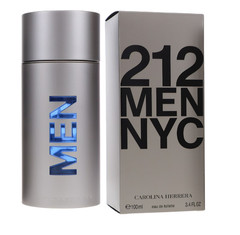 212 Men NYC Eau De Toilette 3.4 Fl. Oz / 100 ml Carolina Herrera Men’s New