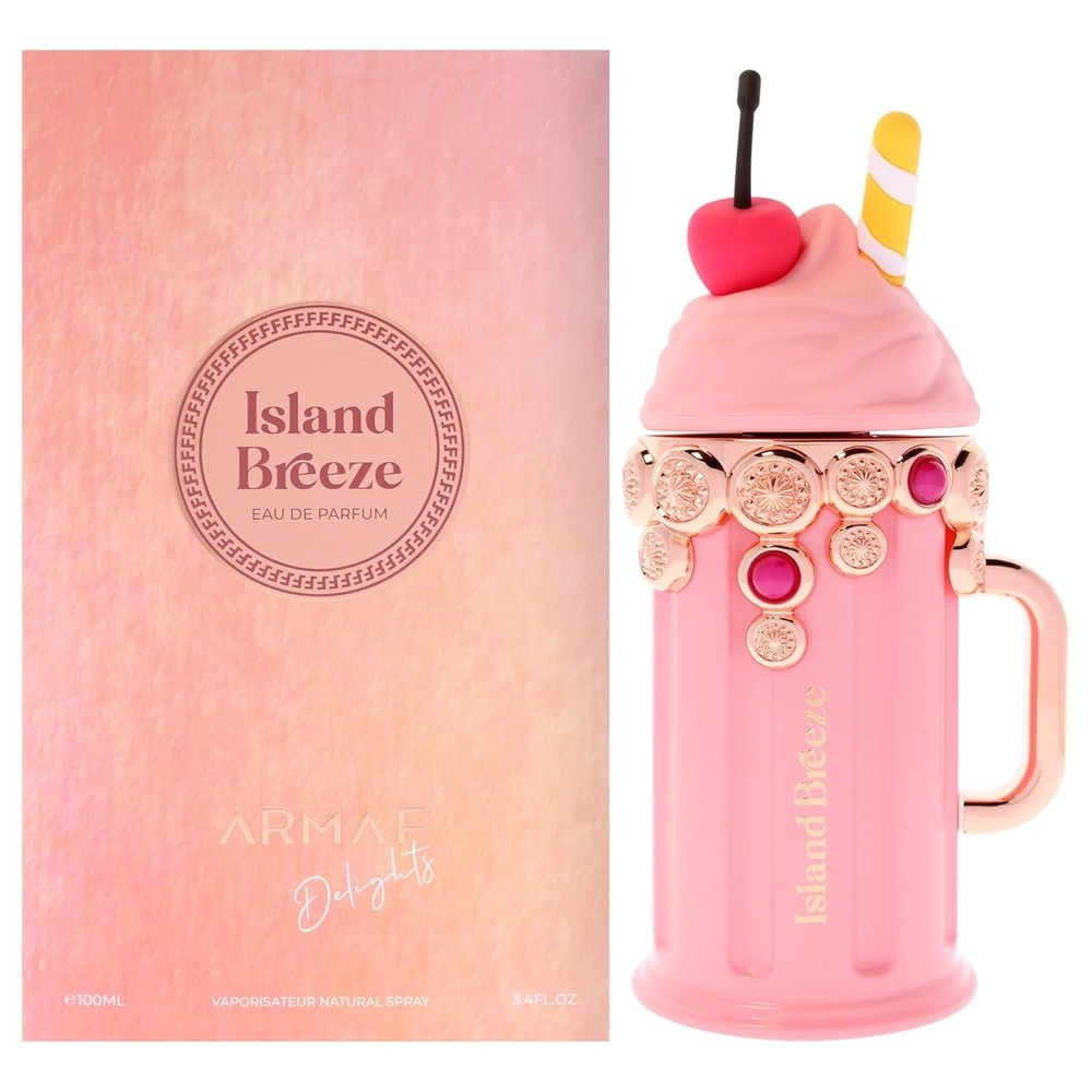Armaf Delight Island Breeze Eau de Parfum Women Fruity Floral Fragrance 3.4 oz