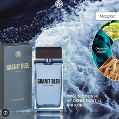 GRANIT BLEU(WOODY MARINE) SET X 2 (EDT SPRAY 100+HAIR & SHOWER GEL 200 )-NEW