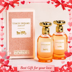 Coach Dreams Sunset Eau de Parfum Mini 4.5ml (Pack of 2) – Warm Floral Citrus