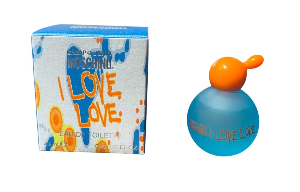 I Love Love / Moschino EDT Splash Mini 0.16 oz (4.9ml) NIB