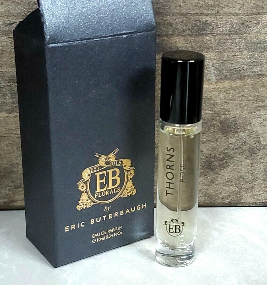 Eric Buterbaugh EB Florals – THORNS ROSE – 0.34 oz EDP – NIB missing funnel