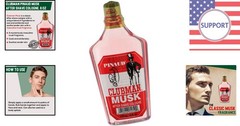 Pinaud Musk After Shave Cologne – Refreshing 6oz Aftershave for Smooth Skin