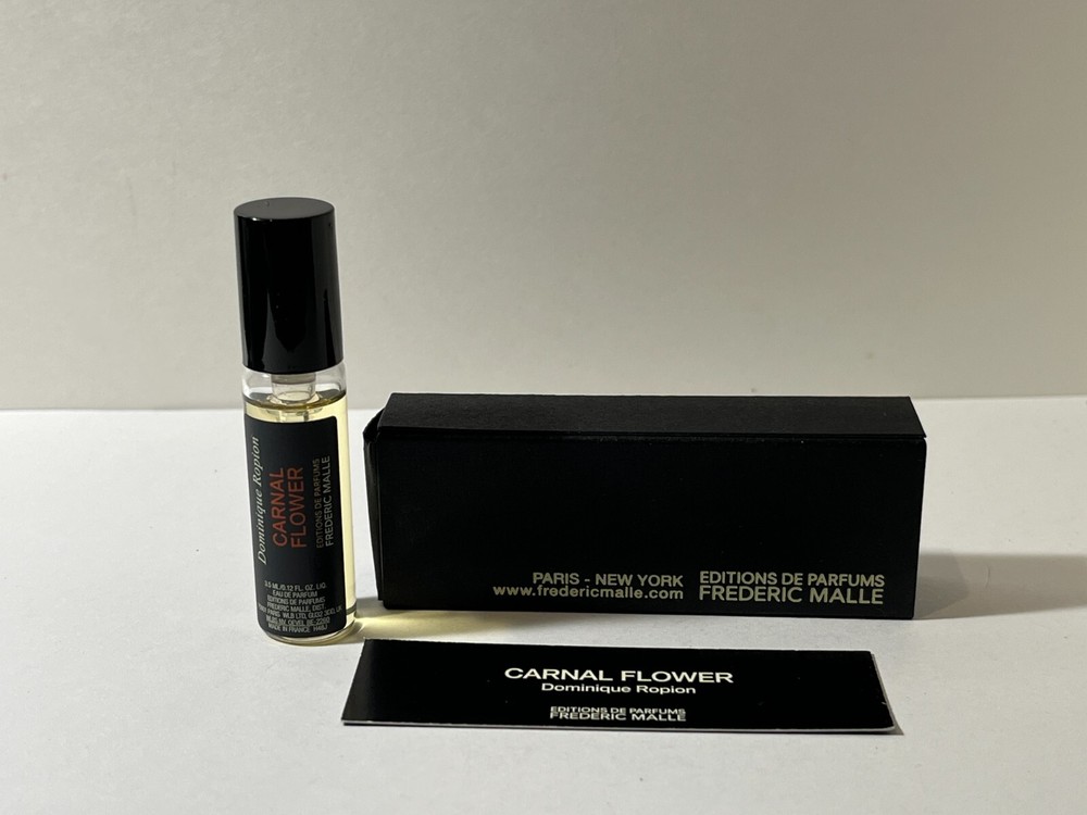 Frederic Malle CARNAL FLOWER Dominique Ropion MINI Travel Spray .12oz 3.5ml NIB