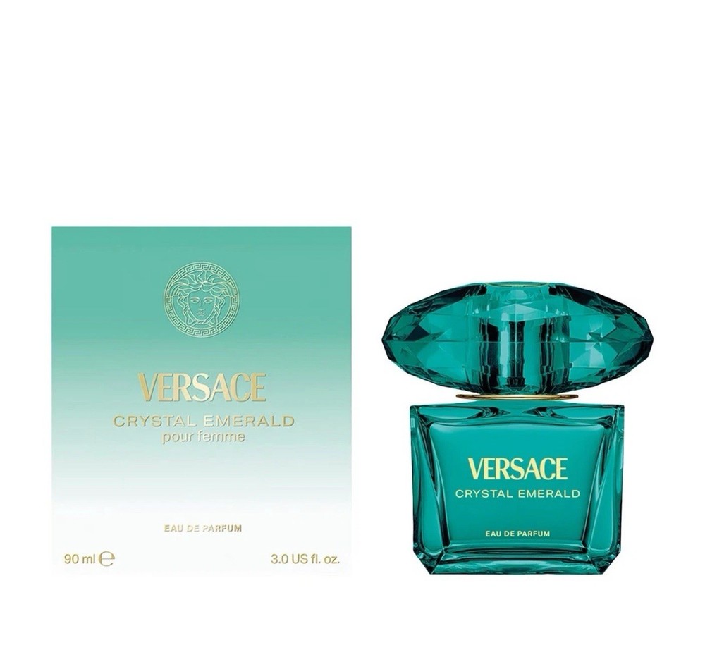 Versace Crystal Emerald EDP 3.0oz 90ml Women Perfume New In Box