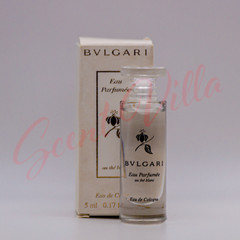 Eau Parfumee Au the Blanc By Bvlgari For Women Mini EDC Perfume Splash .17oz New