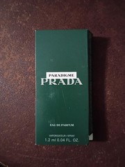 NEW Prada Paradigme Le Parfum (0.04 Oz / 1.2 ML) Sample Spray