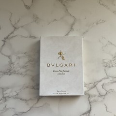 BVLGARI Eau Parfumee Collection Eau De Cologne 4 x 0.10 oz Authentic