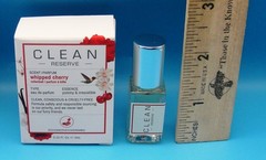 CLEAN RESERVE Lot WHIPPED CHERRY Mini Rollerball EDP 3mL +Sample 1.5mL FREE SHIP