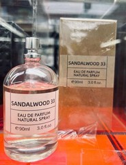 Sandalwood 33 Eau De Parfum 90ml – Long Lasting Woody Unisex Fragrance – Natural