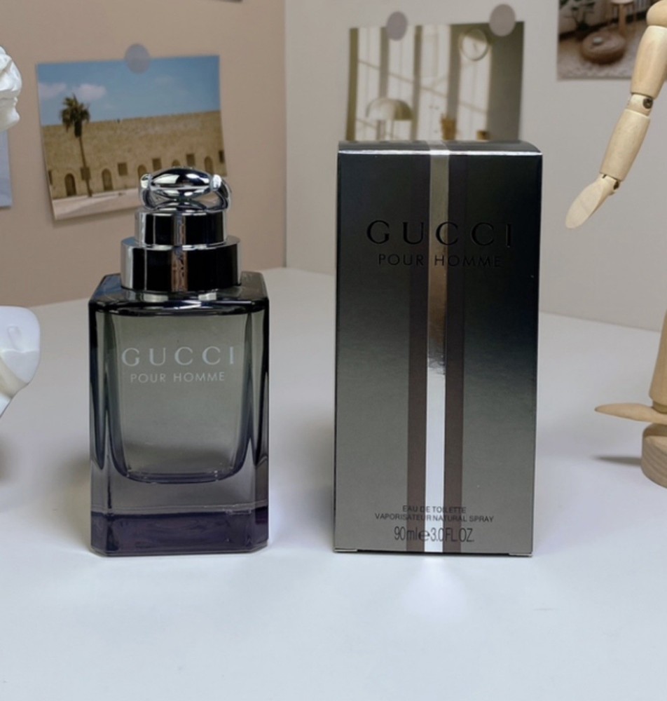 GUCCI by GUCCI POUR HOMME 3.0 FL oz / 90 ML Eau De Toilette Spray In Sealed Box