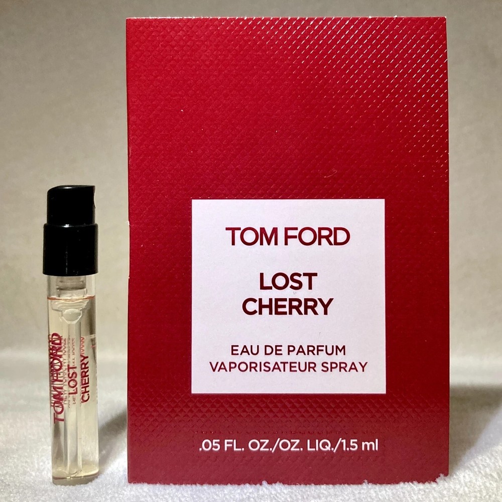 Tom Ford Lost Cherry Eau de Parfum EDP Sample Spray .05oz, 1.5mL New in Card