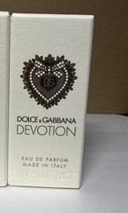 Dolce & Gabbana DEVOTION Eau de Parfum 0.17 fl oz .17 /5mL Mini perfume U CHOSE