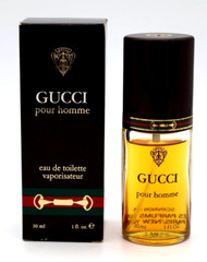 Vintage GUCCI POUR HOMME 30ml / 1 oz EDT Original Formula 1990s Finescents!