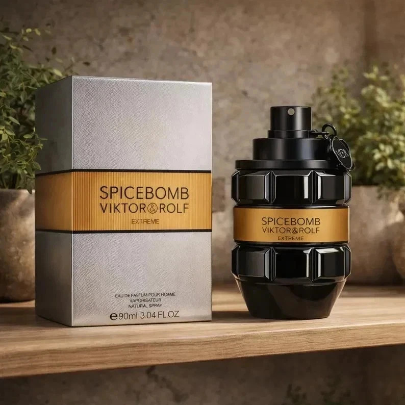 Spicebomb Extreme by Viktor & Rolf 3.04 oz EDP Cologne for Men / New in Box