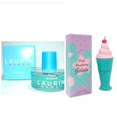 Pink Raspberry Gelato And Laurin by Blue 3.4 oz Eau de Parfum Spray for Women –