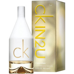 CK IN2U for Her by Calvin Klein Eau de Toilette Spray 3.4 oz