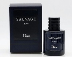 DIOR SAUVAGE ELIXIR .25 0.25 Oz 7.5 ml miniature mini NEW in box TRAVEL SIZE