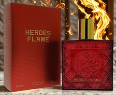 Heroes Flame Eau de Toilette 100ml – Natural Spray for Men and Women