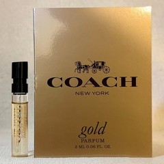 Coach Gold Parfum Sample Spray .06oz, 2ml *New 2025 Release*