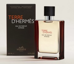 TERRE D’HERMES INTENSE BY HERMES-EDP-SPRAY-3.3 OZ-100 ML-AUTHENTIC-FRANCE