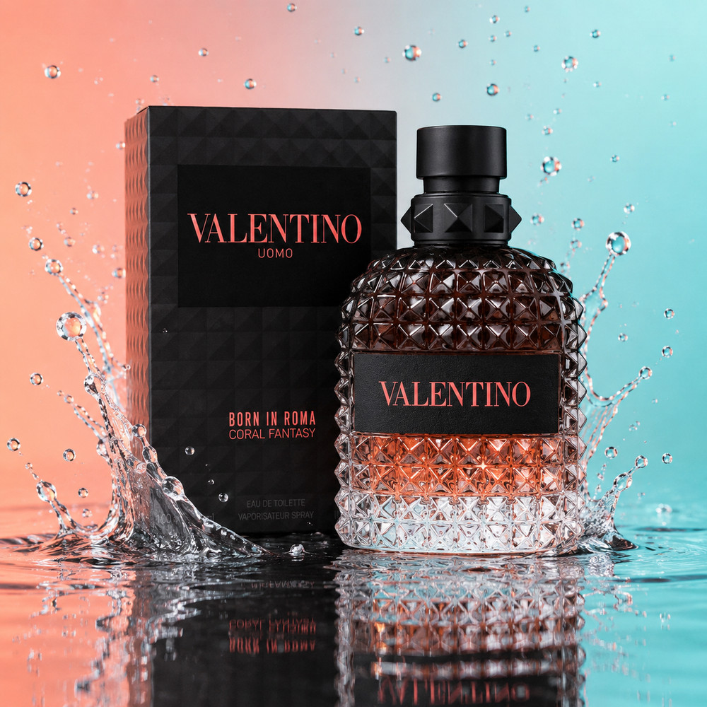 Valentino Uomo Born In Roma 3.4 oz. Eau de Toilette Spray for Men New in Box