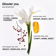 Glossier You Eau de Parfum – Unisex Fragrance for Men & 1.7 Fl Oz (Pack of 1)