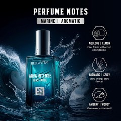 BELLAVITA Beast Mode Collection Set Set of 3 x 20ml each