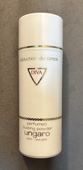 Diva by Emanuel Ungaro Seduction Du Corps Perfumed Dusting Powder 4 Oz RARE