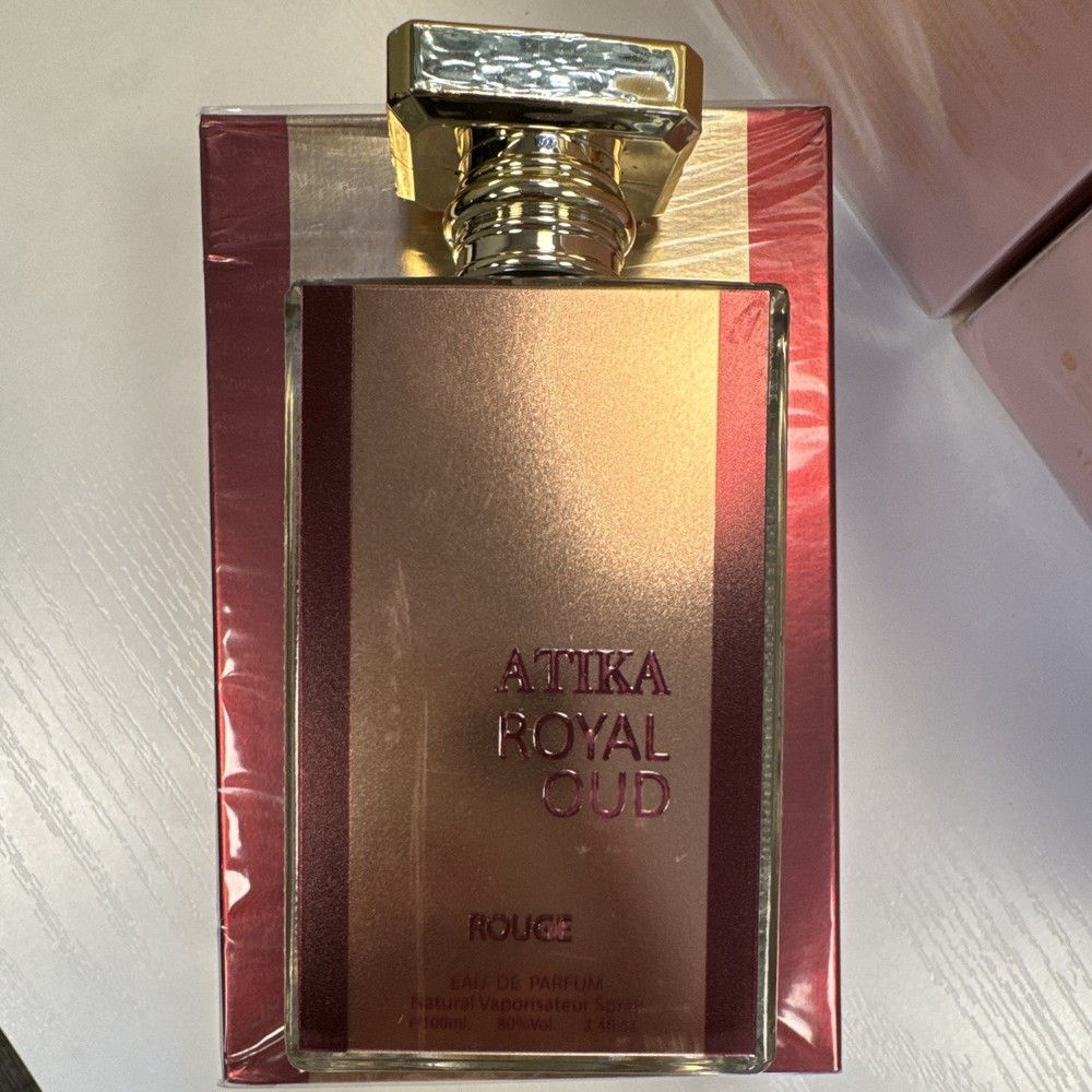 Atika Royal Oud Rouge Eau de Parfum Spray 3.4 fl oz Regular Size