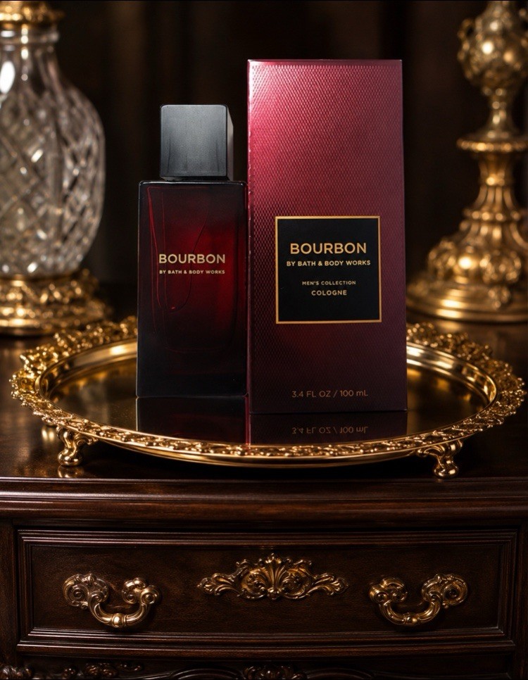 NIB BBW Bourbon Cologne 3.4 oz