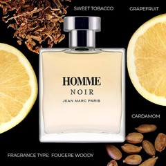 Homme Noir Eau de Toilette Spray 100ml, Men’s Cologne, 3.4 fl. oz., Woody Col…