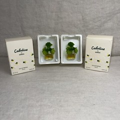 Vintage Cabotine De Gres Perfume Bottle .10 fl oz Eau De Parfum Mini Splash Lot