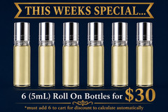 ✨6 /$30✨6 x 5mL PERFUME BODY OILS•600+ SCENTS•NEW & SEALED PACKAGING•GREAT DEAL!