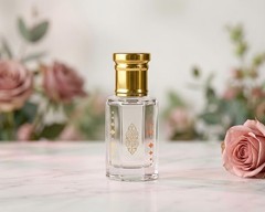 DAMASCUS Rose Attar Oil 20ml Natural Floral Perfume Alcohol Free Clean Musk