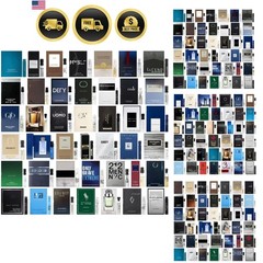 High End Selection Designer Fragrance Cologne Sampler Set for Men – Pack of 1…