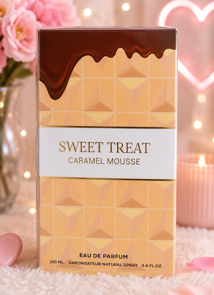 Sweet Treat Caramel Mousse Eau de Parfum Spray, Regular Size 3.4 fl oz