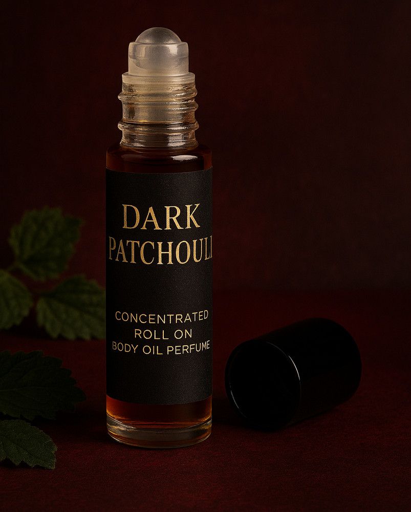 Dark Patchouli Concentrated Roll On Body Oil Perfume