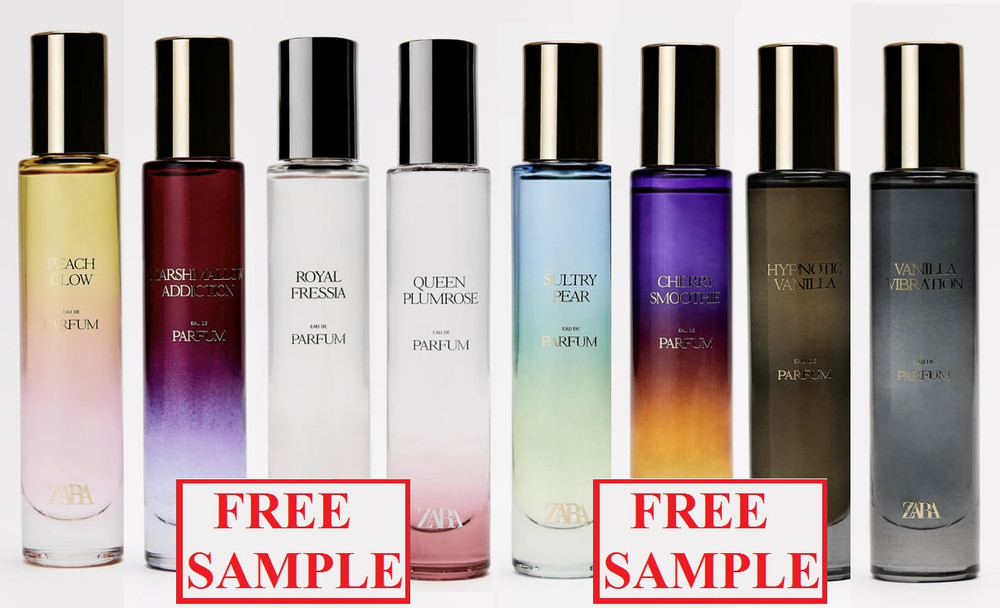 NEW Zara Perfume Parfum Fragrance Spring Summer Winter Women Men + FREE Sample