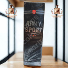 Army Sport Men’s 3.4oz EDT Spray Long Lasting Warm Fragrance Fast Shipping Brand