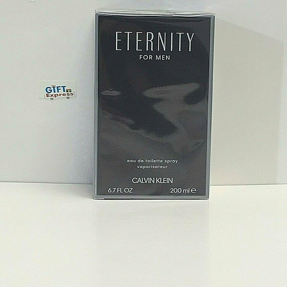 Eternity by Ck Calvin Klein 6.7 oz EDT Cologne for Men New In Box