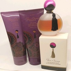 FAR AWAY: Eau De Parfum 1.7 Fl Oz,Moisturizing Lotion & Shower Gel at 6.7 Fl Oz