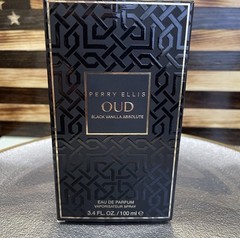 Perry Ellis Oud Black Vanilla Absolute Eau de Parfum Spray 3.4 fl oz/100 ml