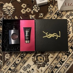 BLACK OPIUM NEON By YSL Women 2.5oz / 75ml EDP NEON With Lotion Gift Box