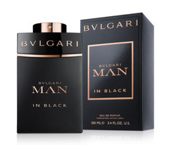 Man in Black by Bvlgari Eau De Parfum Spray for Men 3.4oz New Sealed