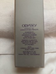 Avon Vintage Original ODYSSEY COLOGNE Perfume Spray Regular 29.5 ml/1 oz HTF