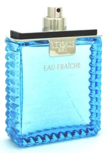 Versace Eau fraiche 3.4/3.3 Oz Edt Spray For Men New By Versace Same As Pictur